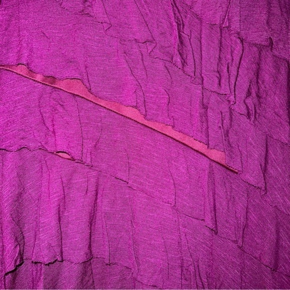 #132 🥀 iZBYER Ruffled Women’s Blouse - Picture 4 of 5